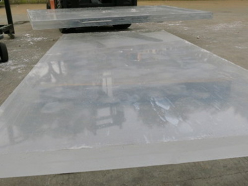 透明浇铸板