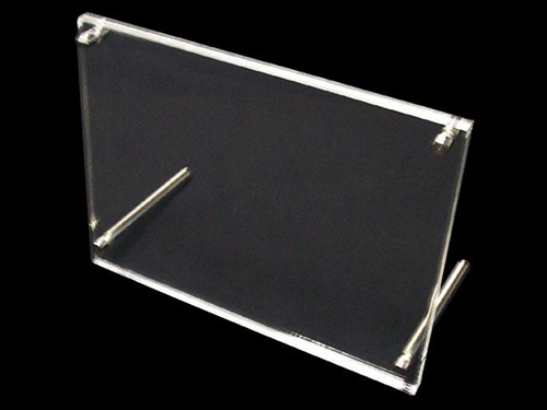 5寸金色支架相框