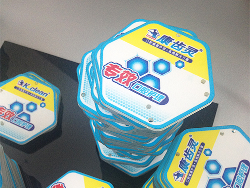 亚克力广告展示面板